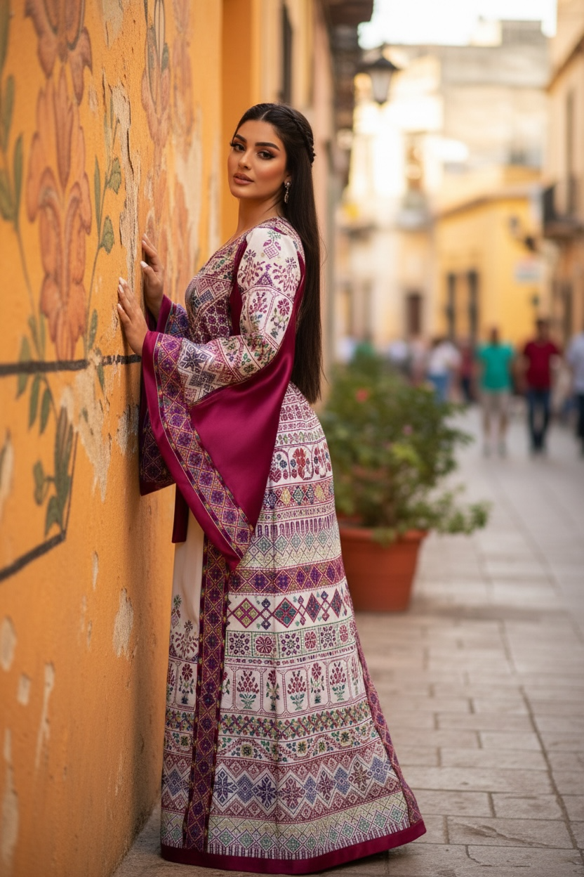 The Royal Berry The Sultanah Collection Palestine Thoub