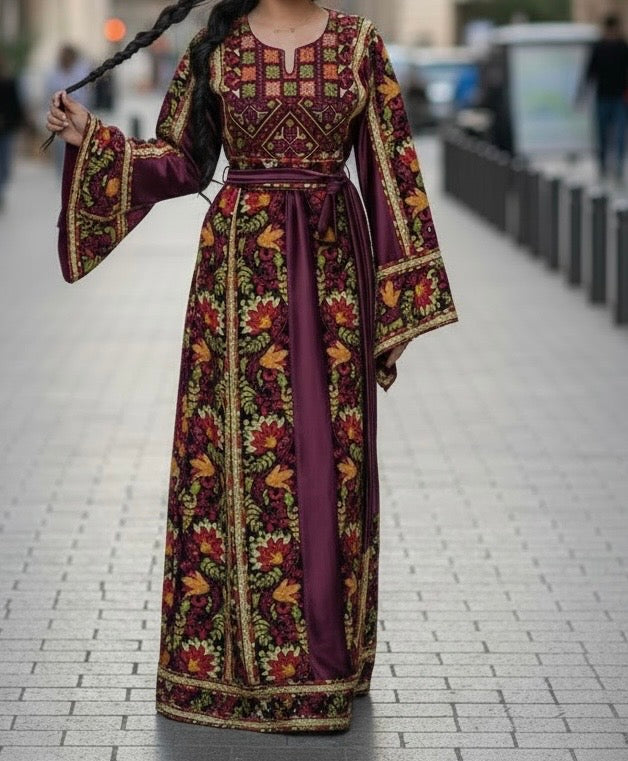 The Garnet & Gold Royal Heritage Thobe