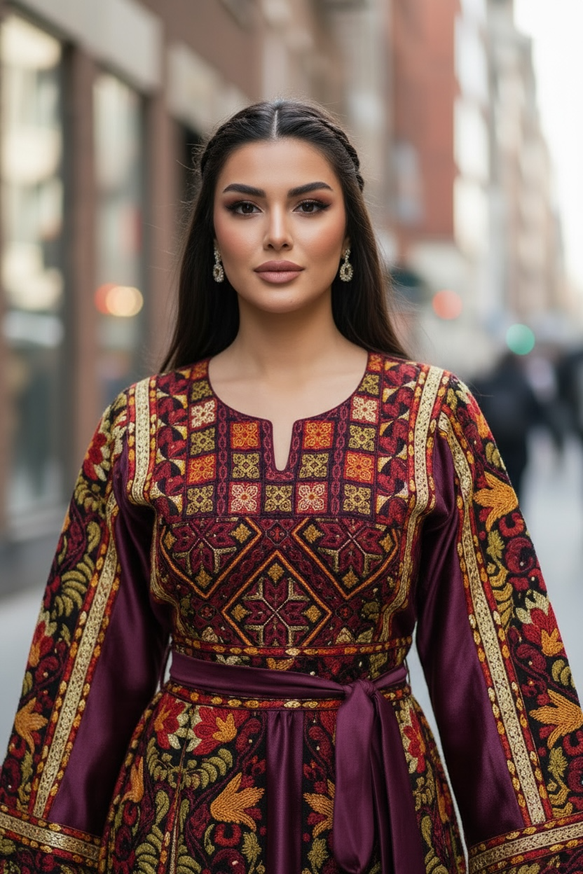 The Garnet & Gold Royal Heritage Thobe