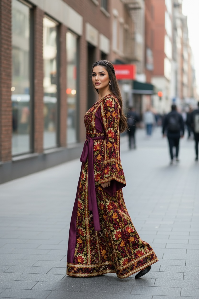 The Garnet & Gold Royal Heritage Thobe