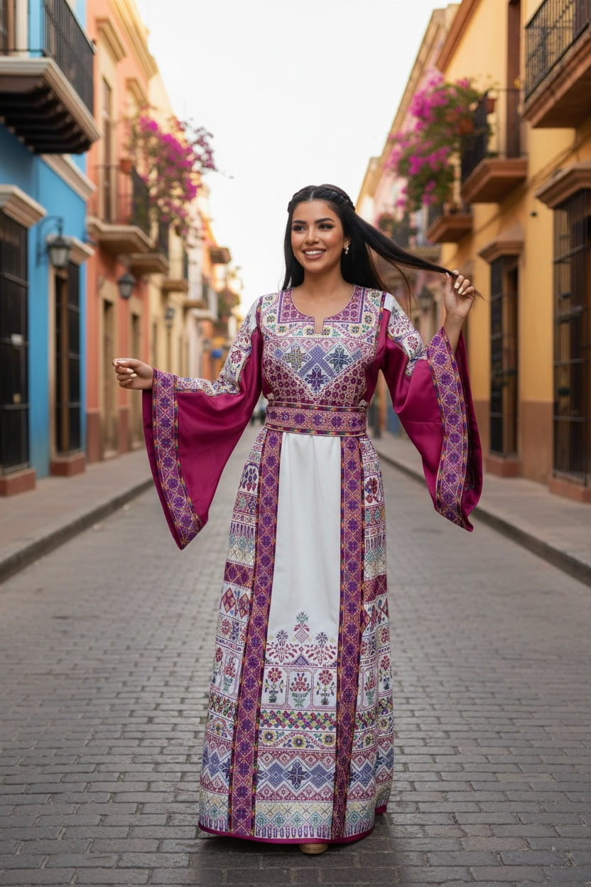 The Royal Berry The Sultanah Collection Palestine Thoub