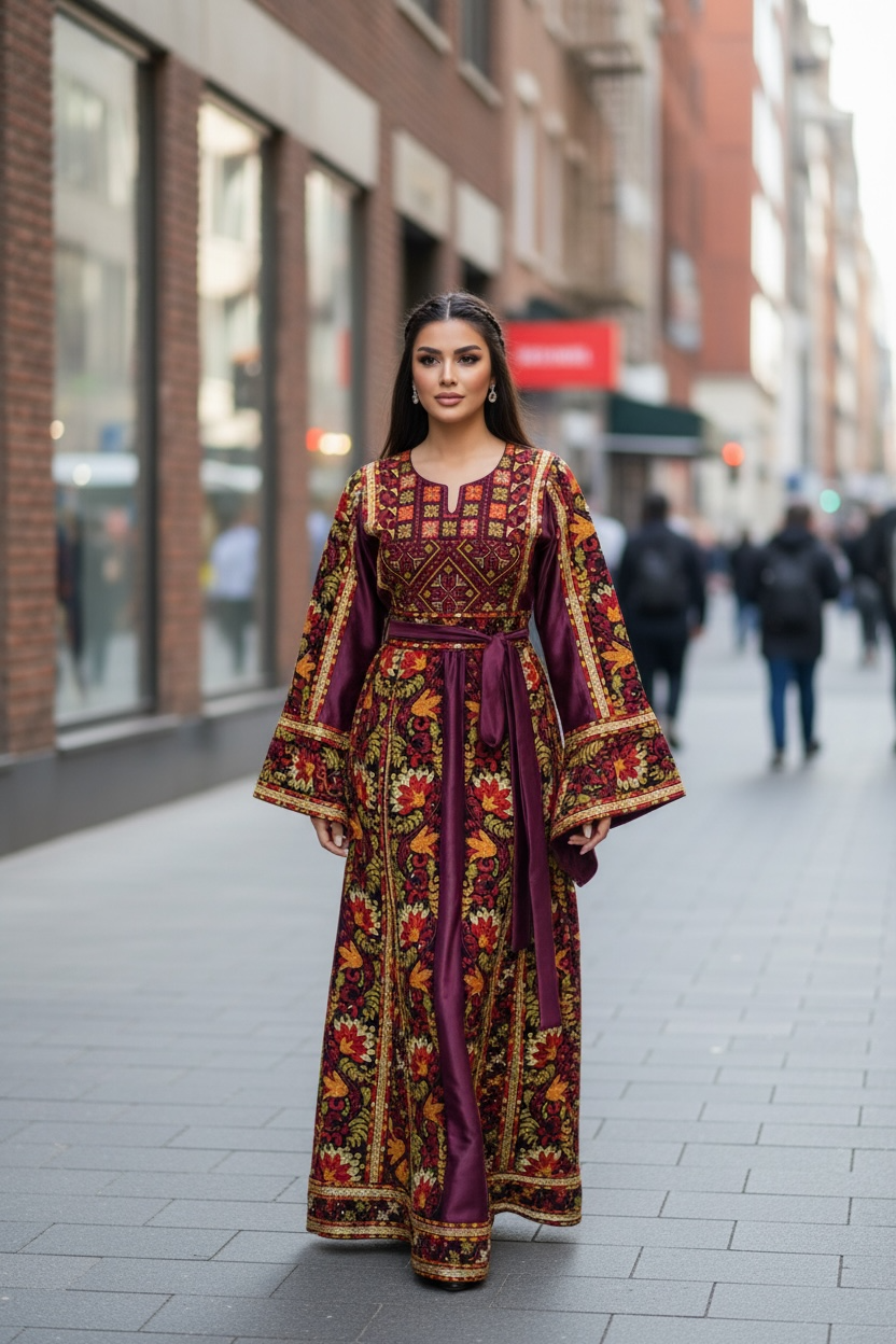 The Garnet & Gold Royal Heritage Thobe