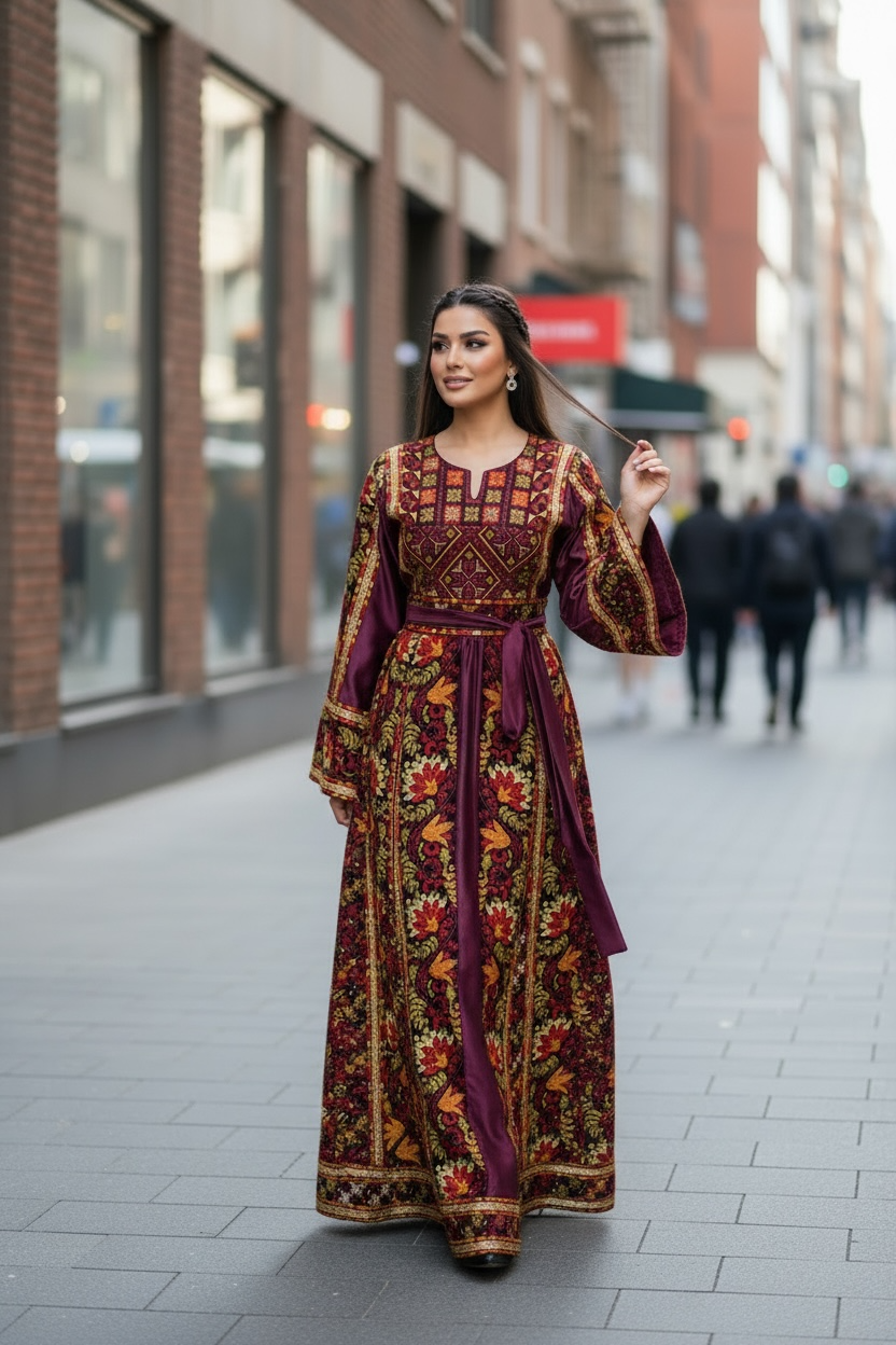 The Garnet & Gold Royal Heritage Thobe