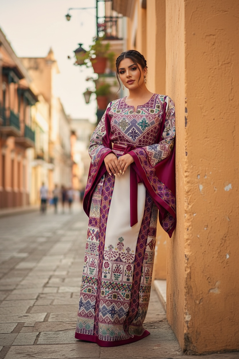 The Royal Berry The Sultanah Collection Palestine Thoub