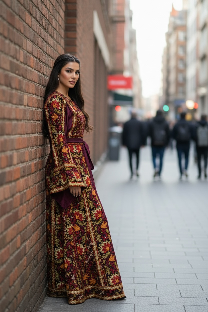 The Garnet & Gold Royal Heritage Thobe