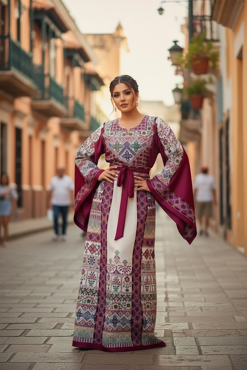 The Royal Berry The Sultanah Collection Palestine Thoub