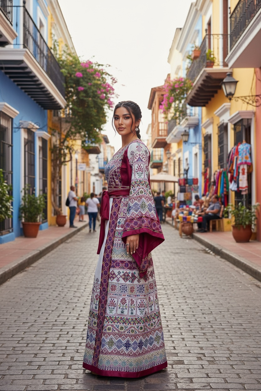 The Royal Berry The Sultanah Collection Palestine Thoub