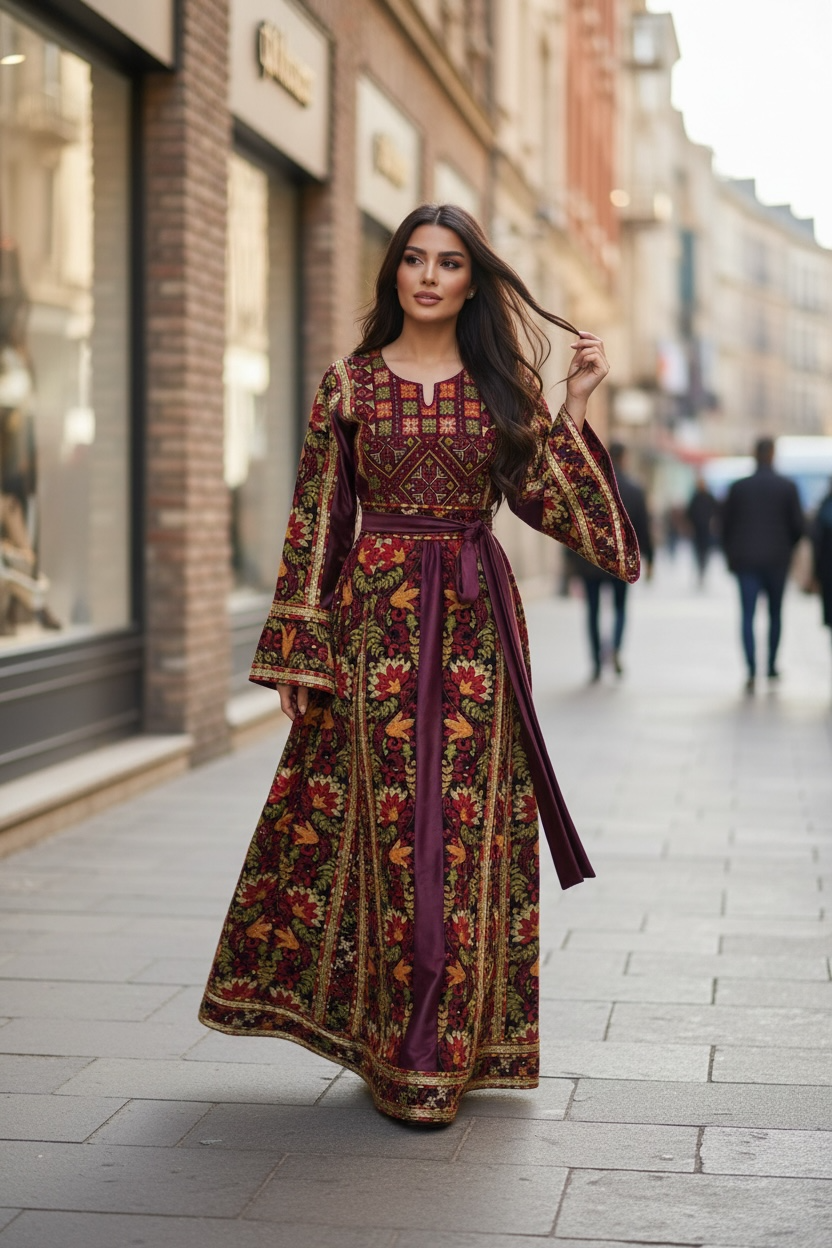 The Garnet & Gold Royal Heritage Thobe