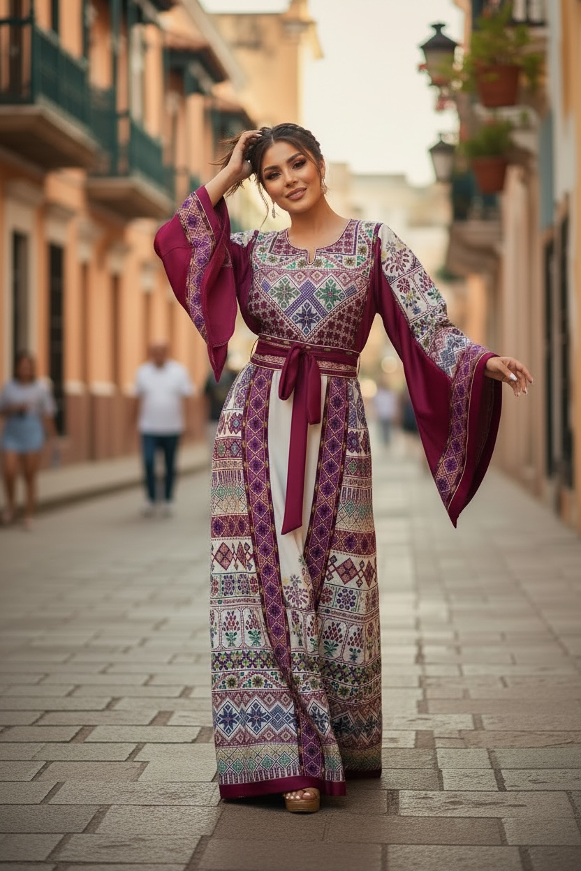 The Royal Berry The Sultanah Collection Palestine Thoub