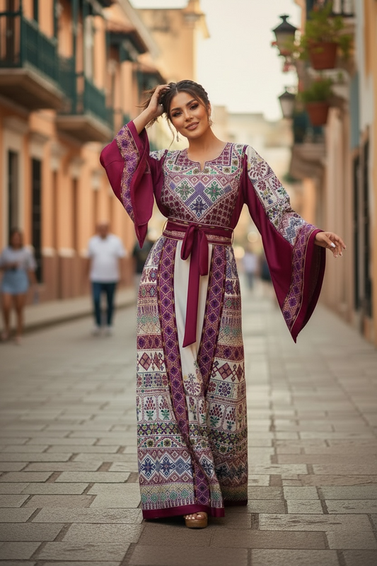 The Royal Berry The Sultanah Collection Palestine Thoub